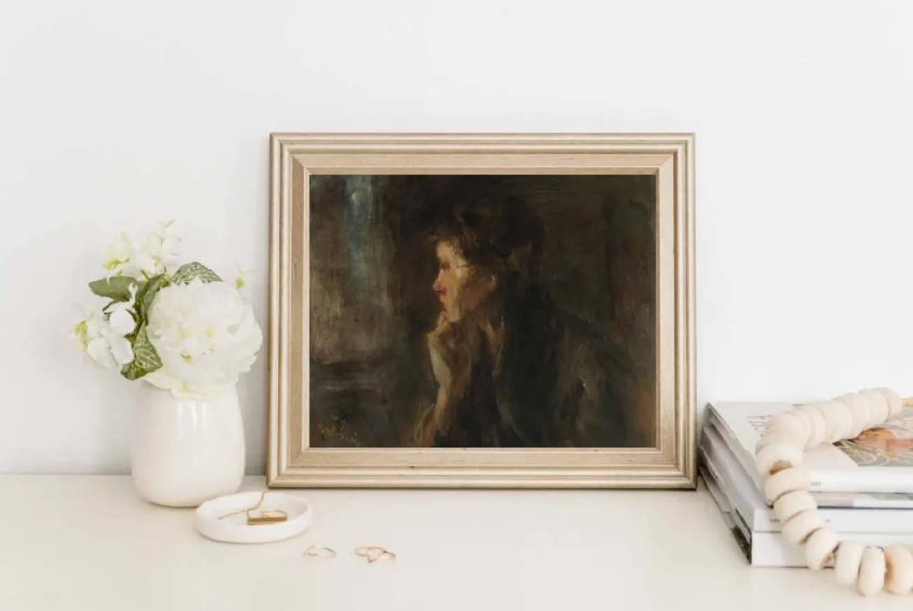 Vintage Portrait Print