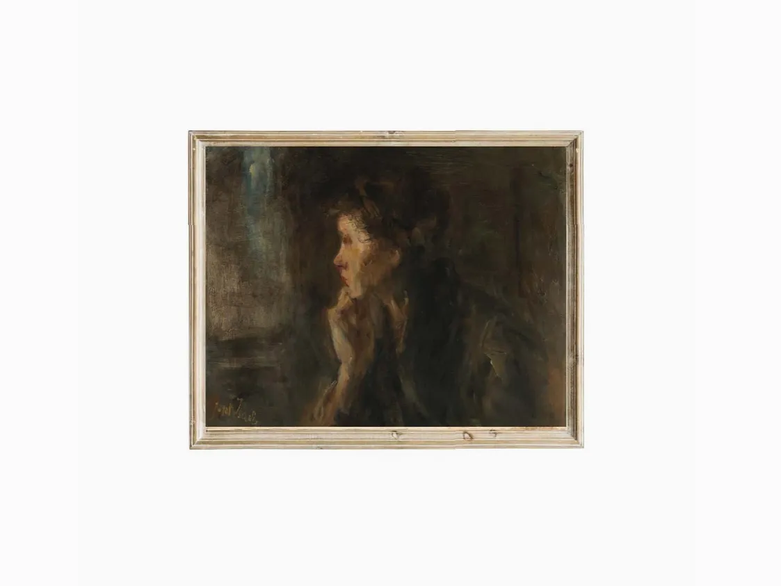 Vintage Portrait Print