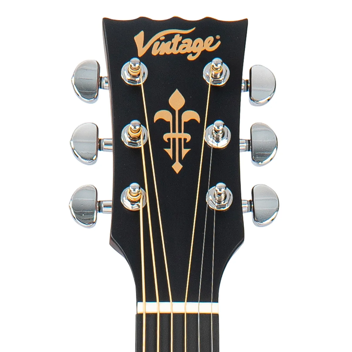 Vintage Stage Series 'Folk' Cutaway Electro-Acoustic Guitar ~ Sunburst