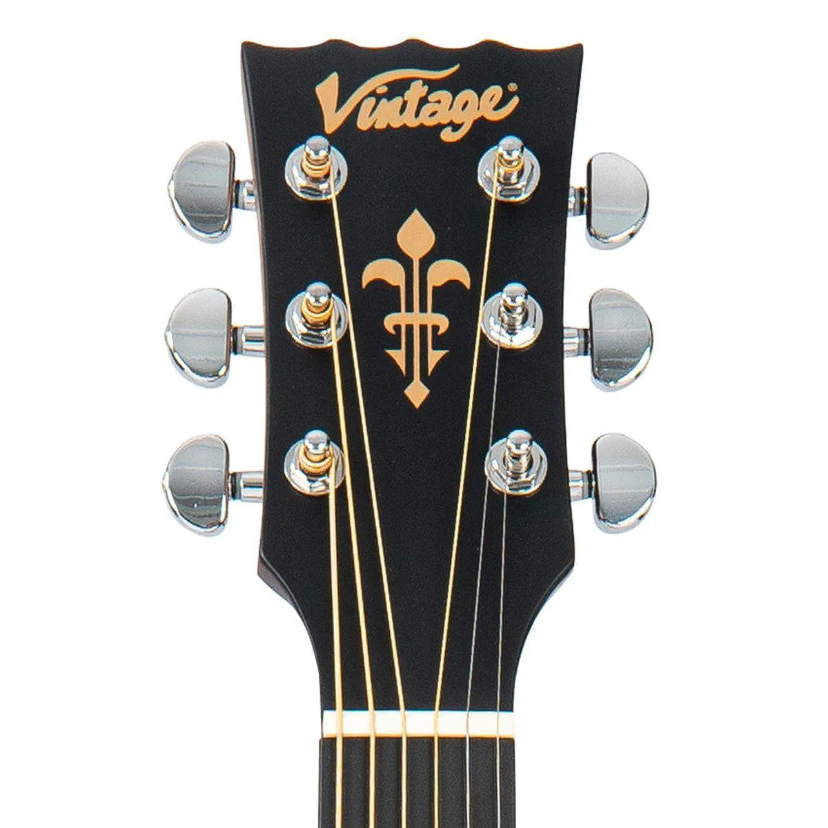 Vintage Stage Series 'Folk' Cutaway Electro-Acoustic Guitar ~ Sunburst