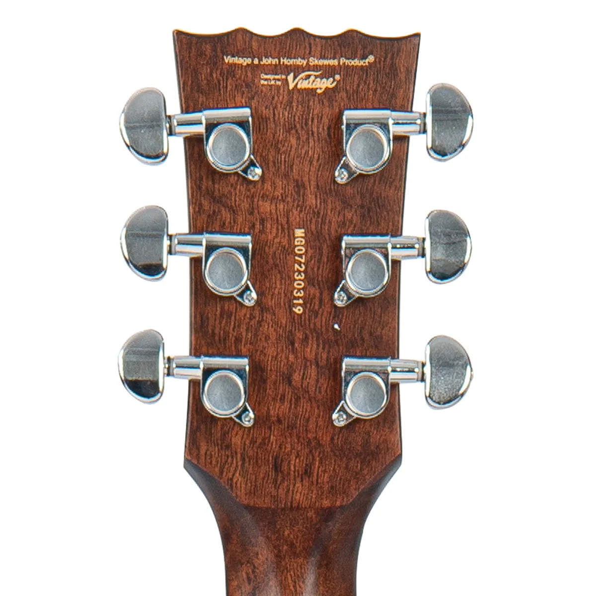 Vintage Stage Series 'Parlour' Electro-Acoustic Guitar ~ Antiqued