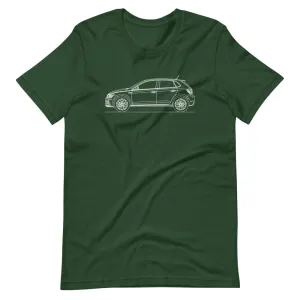 Volkswagen Polo GTI MK6 silhouette T-shirt