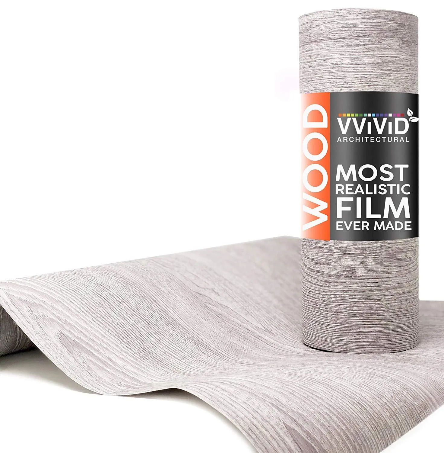 VViViD Vintage Light Grey Wood Architectural Film
