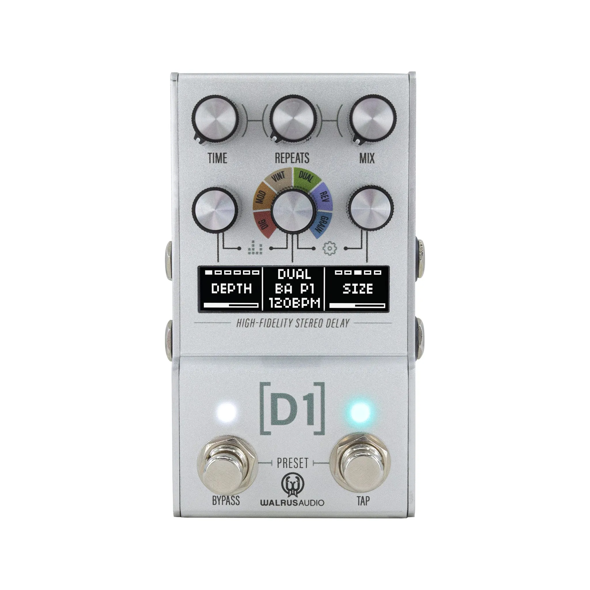 Walrus Audio MAKO Series MKII D1 High-Fidelity Delay Guitar Effects Pedal