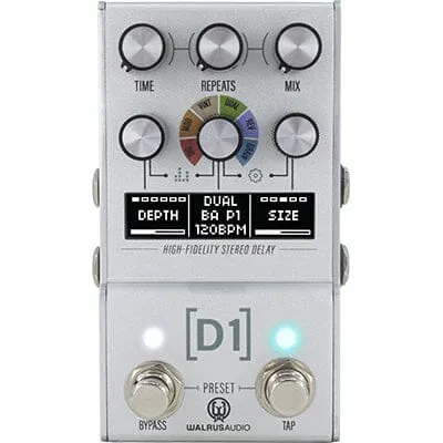WALRUS AUDIO MAKO Series MKII D1 High-Fidelity Delay
