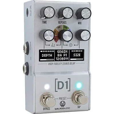 WALRUS AUDIO MAKO Series MKII D1 High-Fidelity Delay