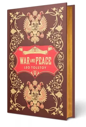 War and Peace Deluxe Leather Bound By Leo Tolstoy