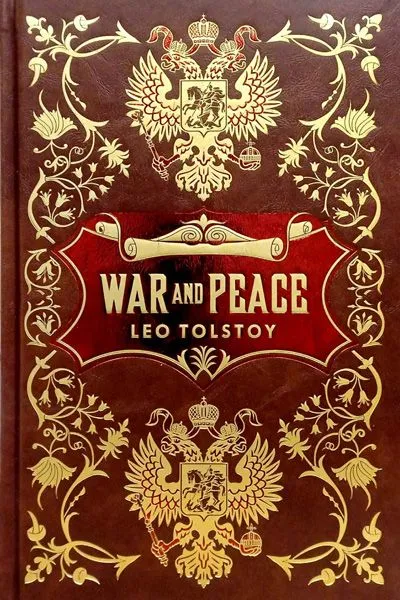 War and Peace Deluxe Leather Bound By Leo Tolstoy
