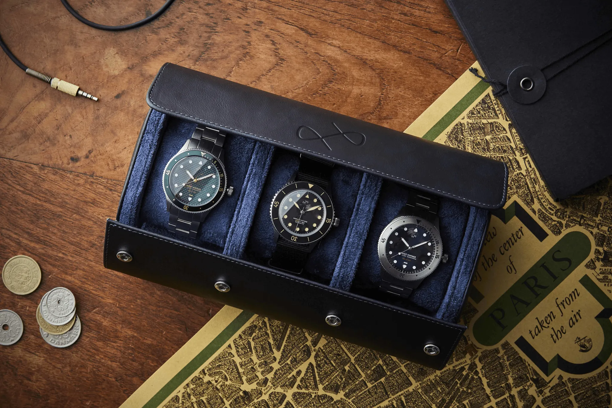 Watch Roll - Dark Blue
