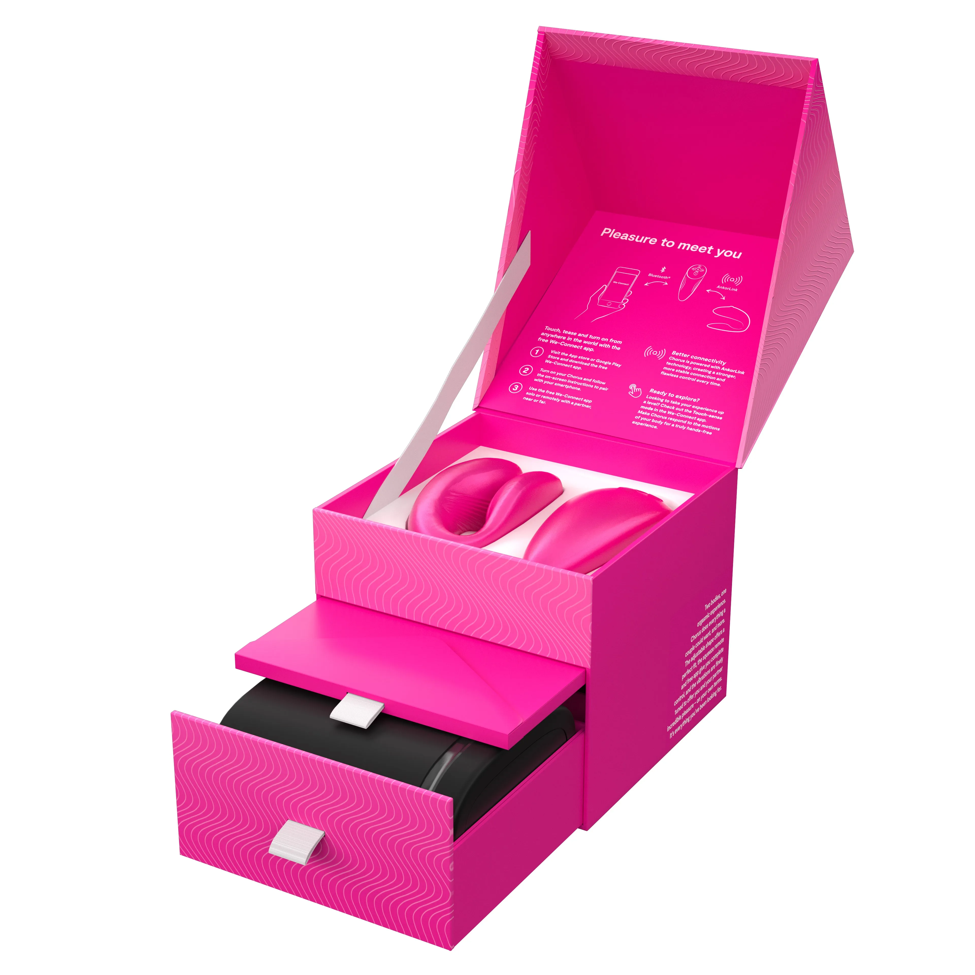 We-Vibe® Chorus Couples Vibrator - Cosmic Pink