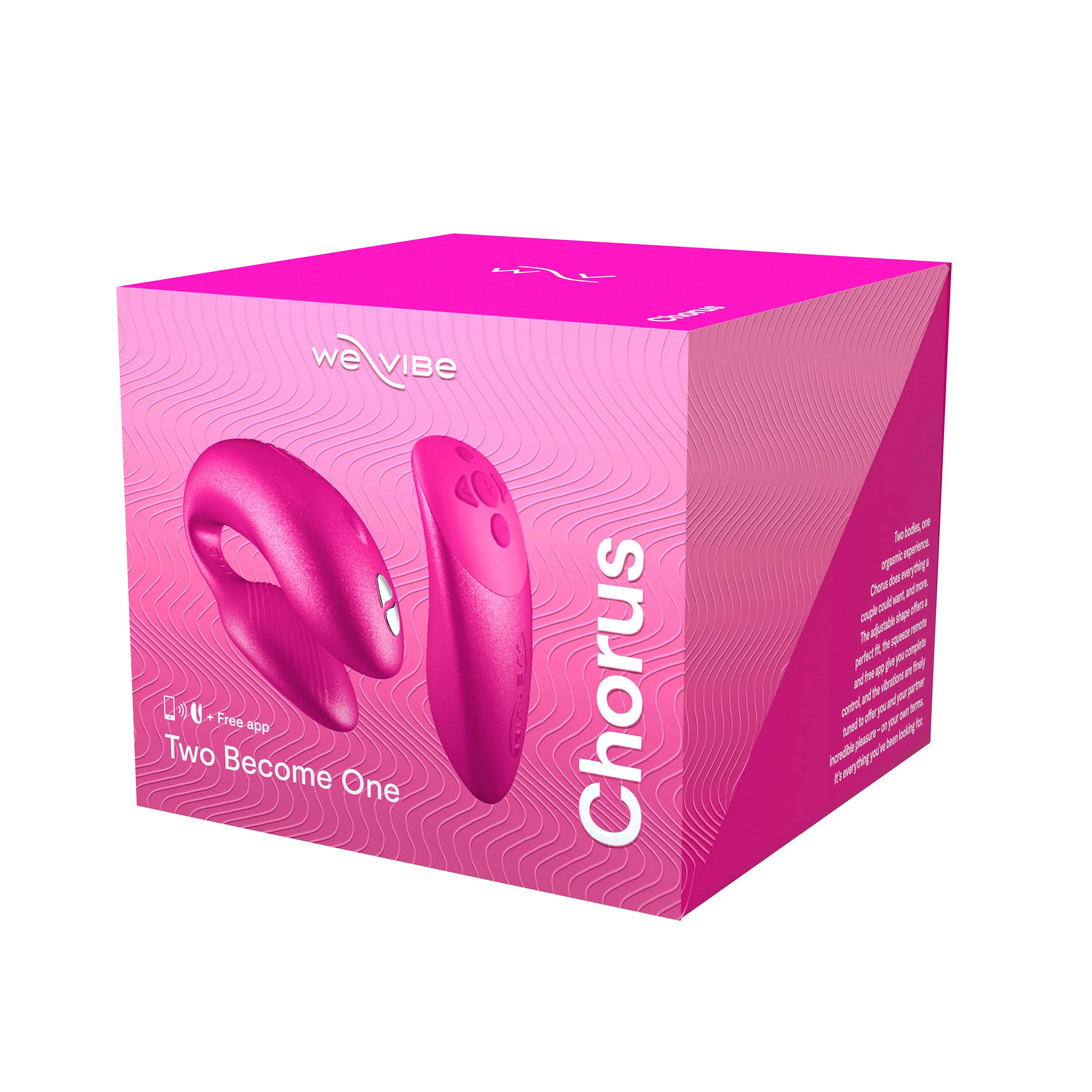 We-Vibe® Chorus Couples Vibrator - Cosmic Pink