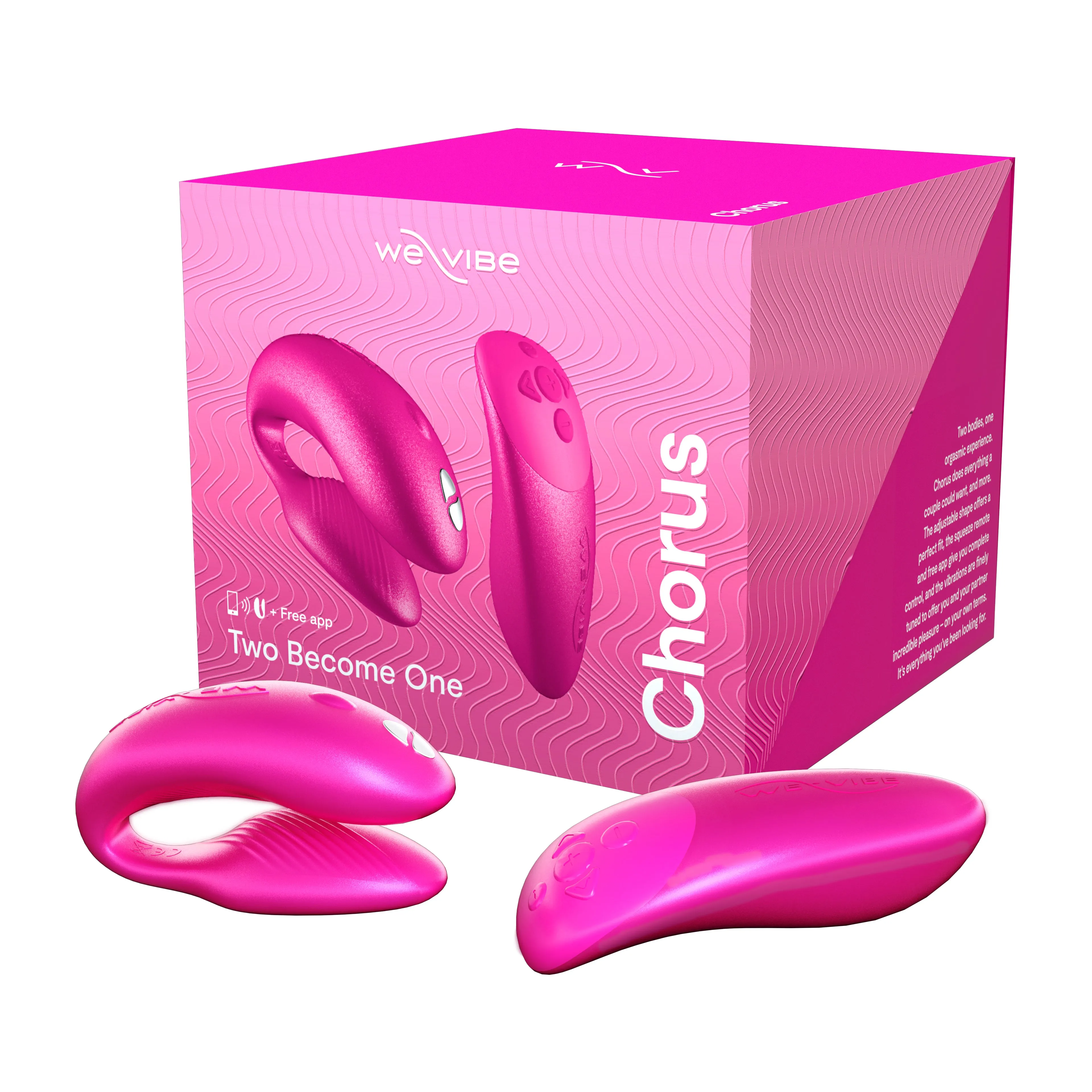 We-Vibe® Chorus Couples Vibrator - Cosmic Pink
