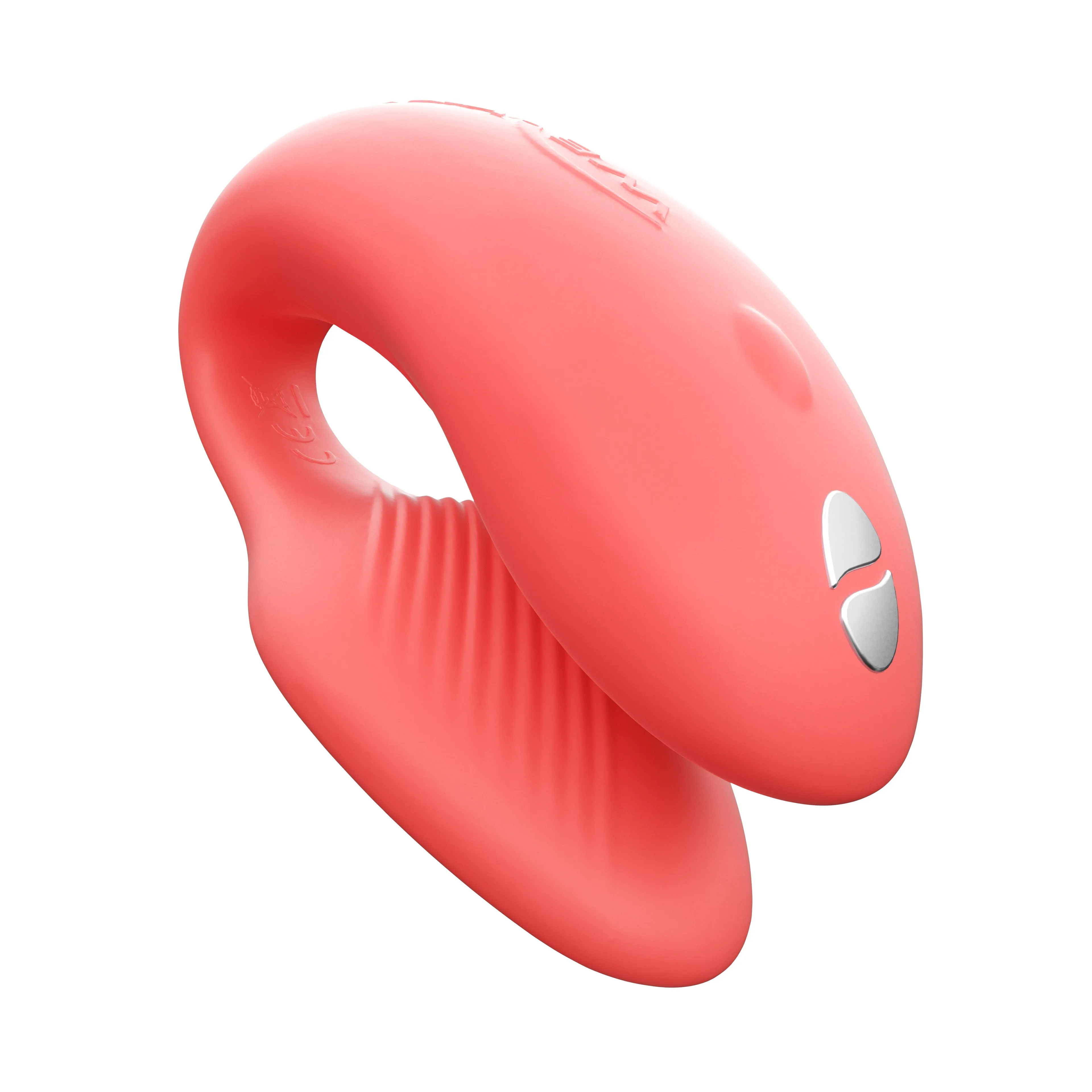 We-Vibe Chorus Rechargeable Couples Vibrator with Squeeze Control - Crave Coral