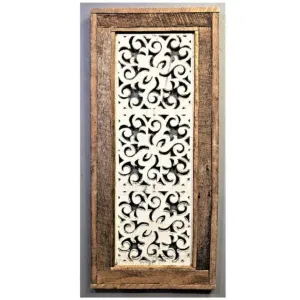 Weathered Barn Wood Shutter in Natural