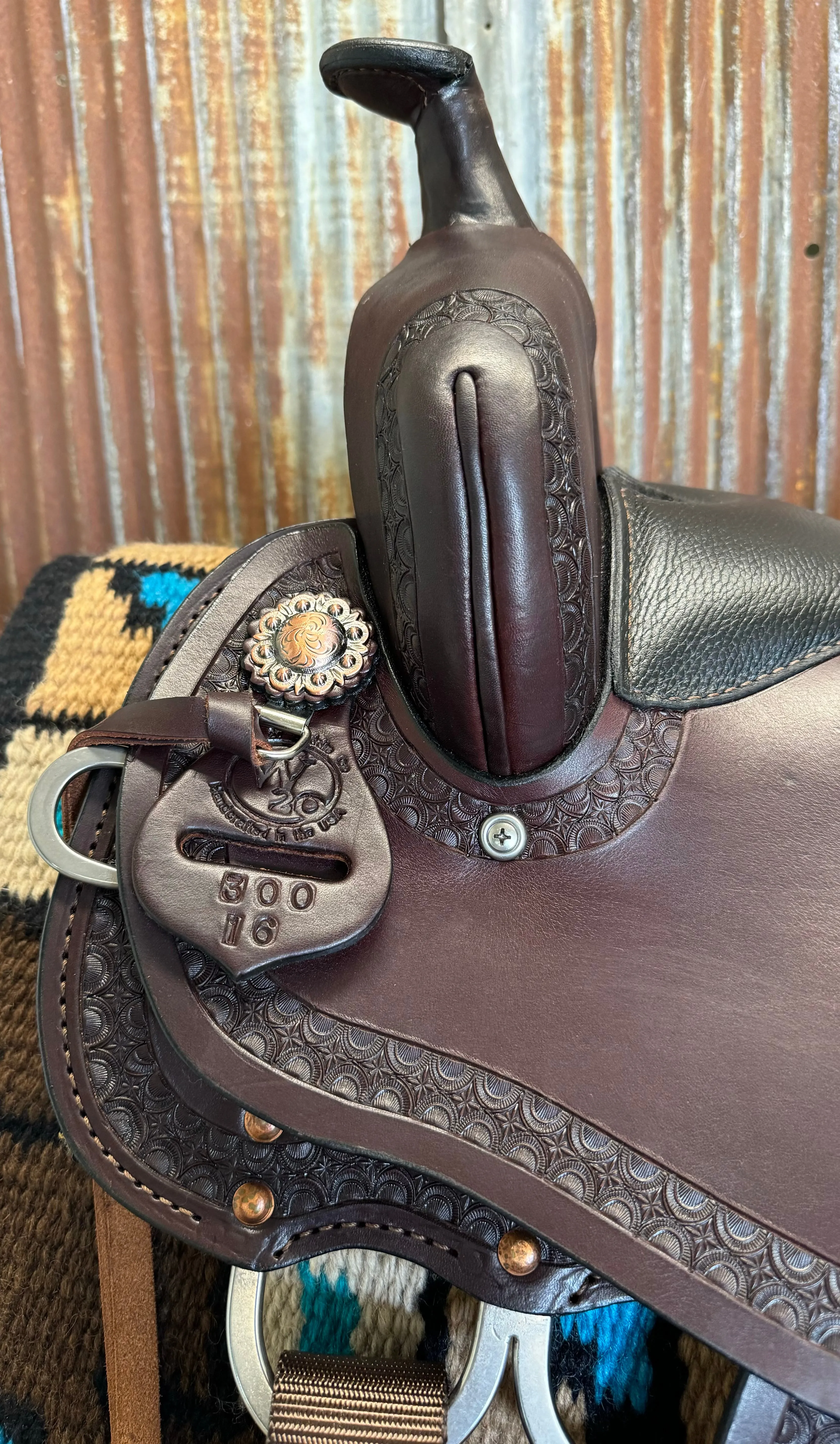 West 20 Equi-Fit Gaited Light Weight Trail Saddle