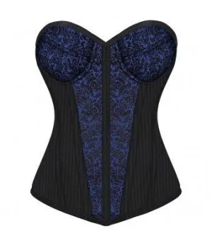 Zelma Gothic Overbust Fashion Corset With Cups